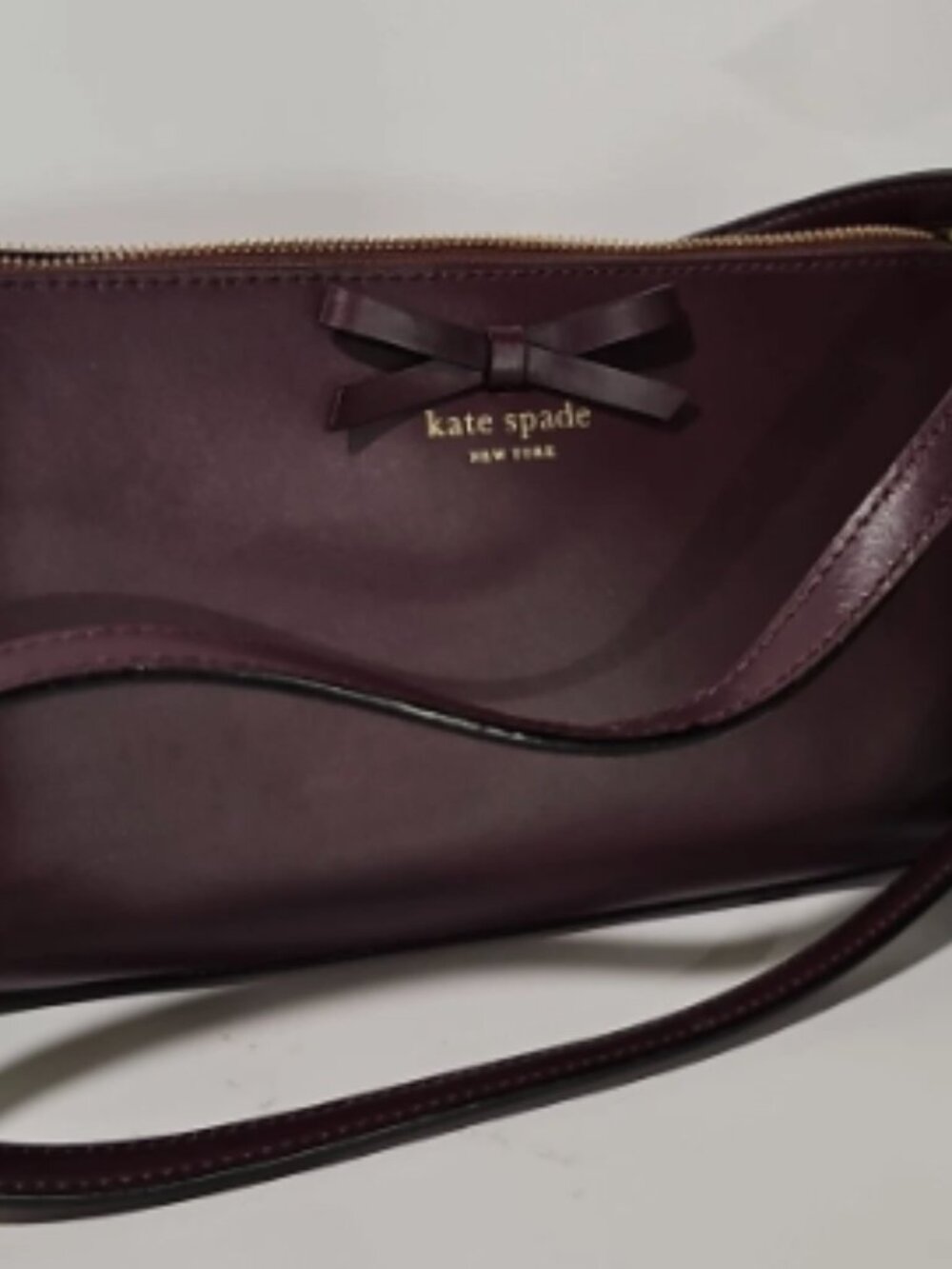 KATE SPADE Sawyer Street Declan Crossbody Bag in Mahogany NWOT